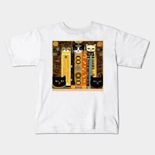 Los Gatos de Klimt - serie 04 Kids T-Shirt